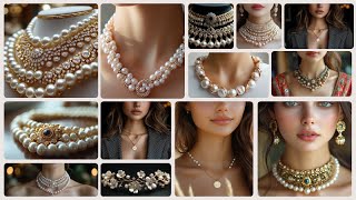 Timeless Elegance Pearl \u0026 Gold Necklace Designs for a Luxurious Look