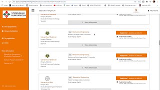 Step by step application for Stipendium Hungaricum/SCYP scholar (how to apply stipendium hungaricum)
