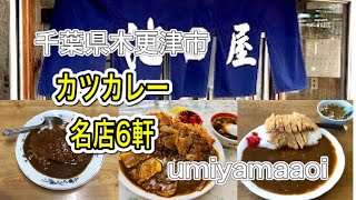 カツカレーの名店６軒　千葉県木更津市