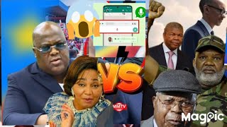 URGENT🔴17.01🔴LES AUDIOS GRAVE DU COMPLOT NYAKERU ET NANGA CONTRE FATSHI?KAGAME A INFILTRÉ OUA?