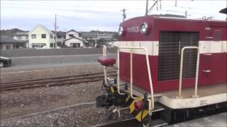 安中貨物　泉駅到着～機関車付け替え