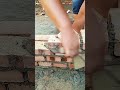 rural self built house cut wall master this technique clean and sharp