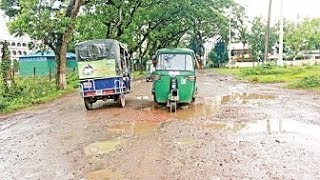 কুমিল্লা সিলেট মহাসড়কে যানবাহনের ধীরগতি