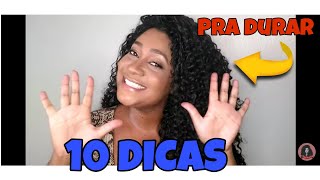 10 DICAS PRO SEU CABELO ORGÂNICO DURAR MAIS