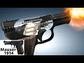 3D Animation & Facts: How a Mauser 1914 Pistol worked