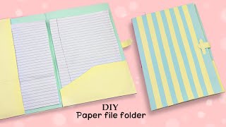 Handmade folder for school | how to make file folder | diy file folder | paper file folder a4 size