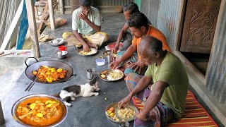 আপনাদের  আর্শিবাদে আমাদের কোন কিছু থেমে থাকবে না//মাটির চুলায় মাংসের ঝোল রান্না  করলাম