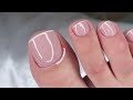 unhas dos pés com efeito ponto de luz / unhas discretas e delicada !!!!