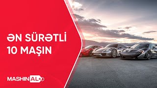 Dünyanın ən sürətli 10 avtomobili