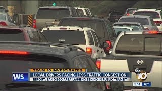 Report: Traffic congestion lessening in San Diego region
