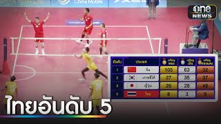 ไทยขึ้นอันดับ 5 เอเชียนเกมส์ 2022 | ข่าวช่องวันเสาร์อาทิตย์ | สำนักข่าววันนิวส์