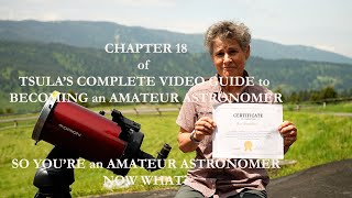 YOU'RE AN AMATEUR ASTRONOMER: NOW WHAT?