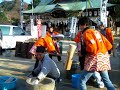 大山神社餅つき　四十一の厄払い