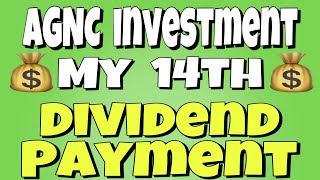 AGNC Investment - my 14th Dividend Payment