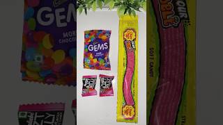 Cadbury Gems + Juzt Jelly + chupa chups Popsicle #shorts #youtubeshorts