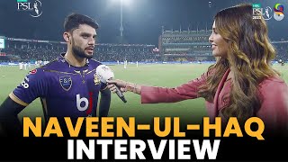 Naveen-ul-Haq Interview | Lahore Qalandars vs Quetta Gladiators | Match 18 | HBL PSL 8 | MI2A