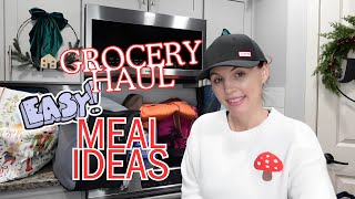 BIG GROCERY HAUL WITH HEALTHY Meal Ideas!