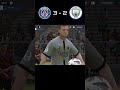 PSG VS Manchester City (FIFA Mobile Penalty Shootout) #shorts