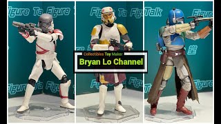 玩具堂 [4K 心水評測] 星球大戰 六吋 Black Series Captain Enoch, Night Trooper,  Mandalorian Shriek Hawk