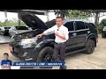 4x4 fulltime หน้าแชมป์ตัวสุดท้าย ภายในดำ toyota fortuner champ 3.0 v 4wd a t 2014