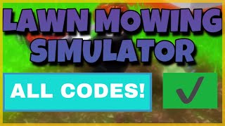 All New Free Legendary Lawn Mowing Simulator Codes 2020 Roblox