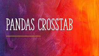 Visualizing data using Groupby and Crosstab in Python