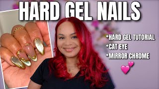 STEP BY STEP HARD GEL NAILS TUTORIAL