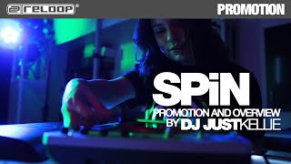 Reloop Spin Promotion \u0026 Overview by DJ JustKellie