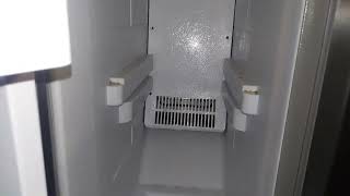 Fix a leaking Kenmore side by side refrigerator the quick easy way - Water pooling in freezer.