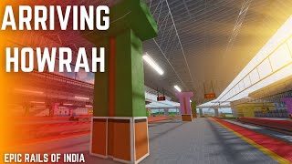 EPIC RAILS OF INDIA | Rajdhani Express Grand Entry at Howrah Station | Exclusive Sneak Peek!