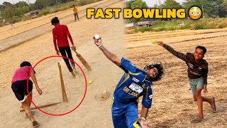 Zeeshan Ne ki Fast Bowling Malinga Jaisa 😳 Stump Tod Dia 😂