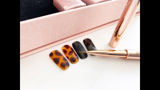 Tortoise Shell Nail Design