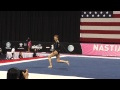 Olivia Karas – Floor Exercise – 2015 Nastia Liukin Cup