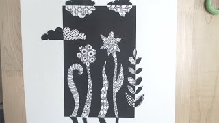 Notan with Pattern