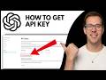 How To Get Chatgpt Api Key (Step By Step)