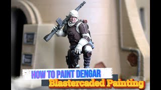 How To Paint Star Wars Shatterpoint: Dengar