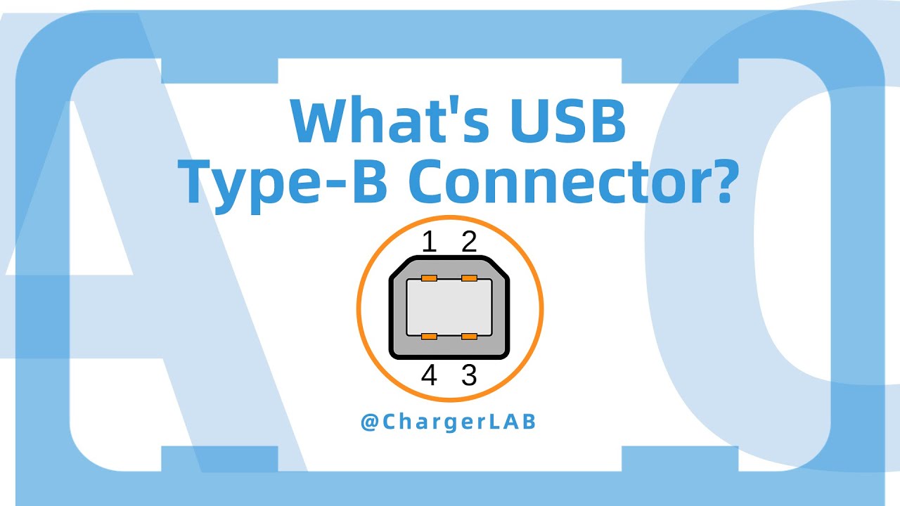 What's USB Type-B Connector? | Introduction And Explained - YouTube