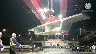 Video การติดตั้ง Segment โดยใช้ Launcher Gantry Crane (สะพานยกระดับข้ามแยก ณ ระนอง)