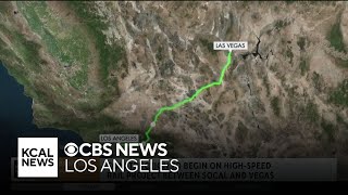 SoCal to Vegas train project begins