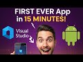 Build Your First Android App in Visual Studio 2022 (Beginner Guide)