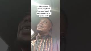 Aworo owo nla to confirm - CHARM to attract WEALTH