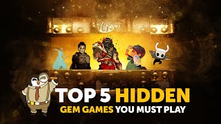 TOP 5 HIDDEN GEM GAMES YOU MUST PLAY 💎(Jusant, Kentucky Route Zero, Hades...)