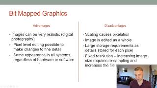 Bitmaps and Vectors (Higher Computing)