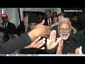 pm modi in us live pm modi arrives in us meets tulsi gabbard president donald trump immigration