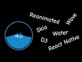 Liquid Wave Progress React Native Skia Reanimated D3
