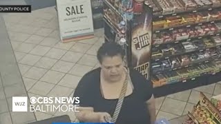 Howard County Police release video of suspect accused of shooting gas station worker