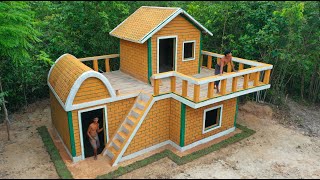 90 Days Build Jungle Two Story Villa House With Underground Room