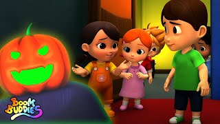 Monstros no escuro | Musica para bebes | Canções de halloween | Boom Buddies Portugues | Animação