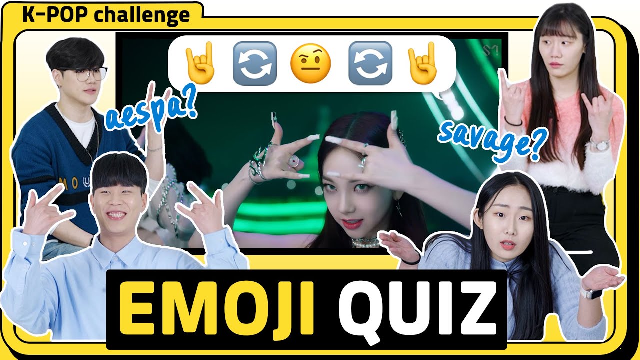 [Pop🍿quiz] Can Koreans Guess K-pop Songs From EMOJIs? 🎶 - YouTube