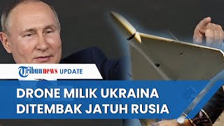 Drone Ukraina Ditembak Jatuh Rusia, saat Ukraina Berupaya Menyerang Pelabuhan